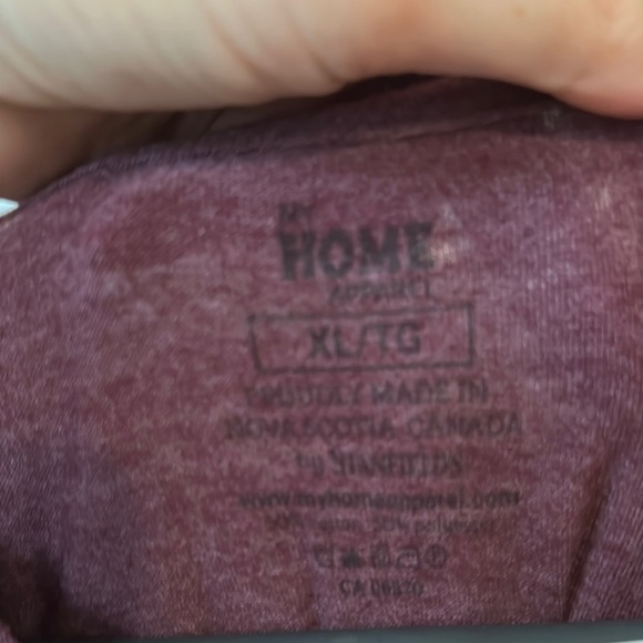 STANFIELDS | Maroon Graphic Tee with 'Home' Print - Picture 6 of 10